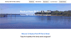 Desktop Screenshot of nauticalpointrvpark.com